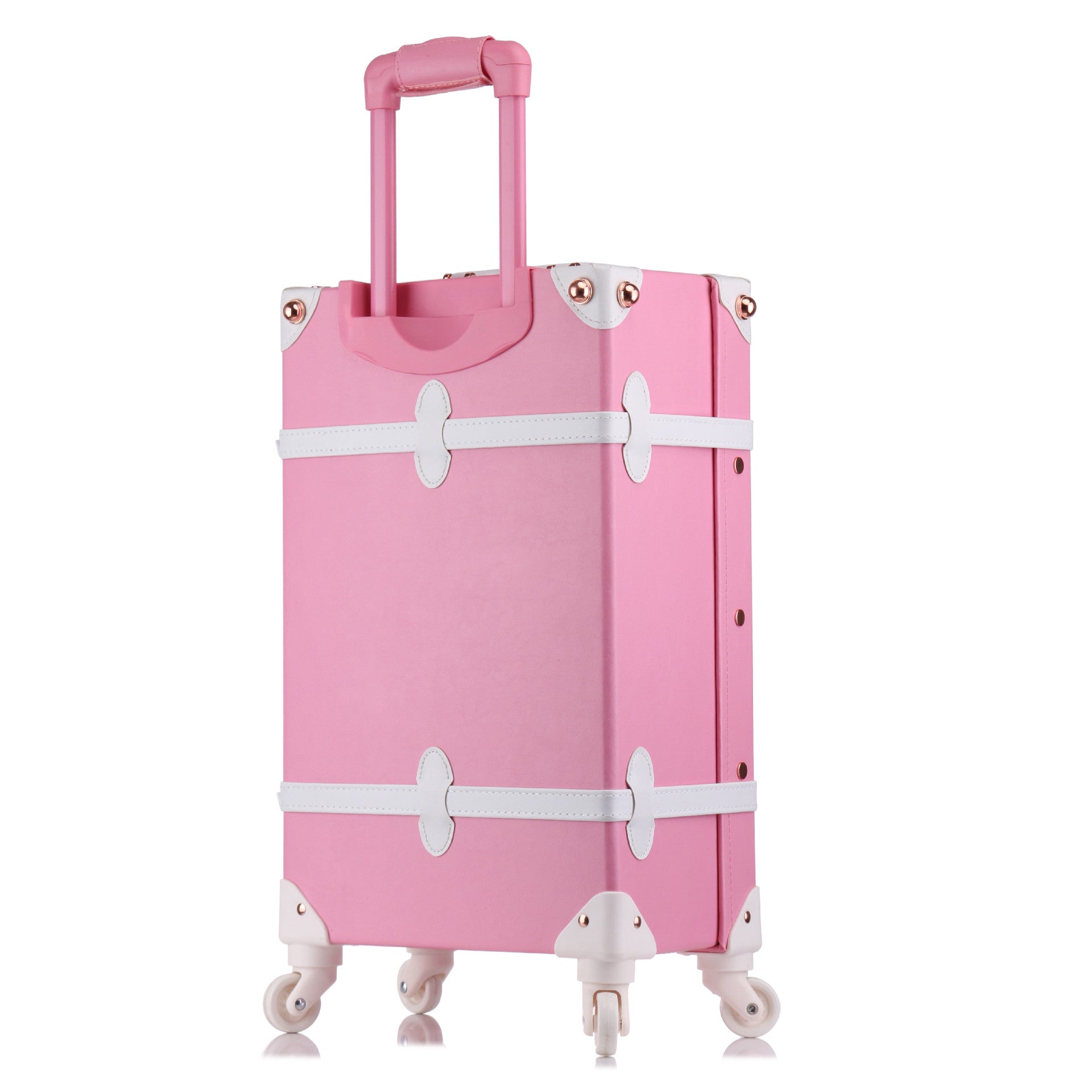 Set de Valises Vintage pour Femme - 20", 22" et 24" Rolling Luggage Spinner Trolley - La Maison Cozy