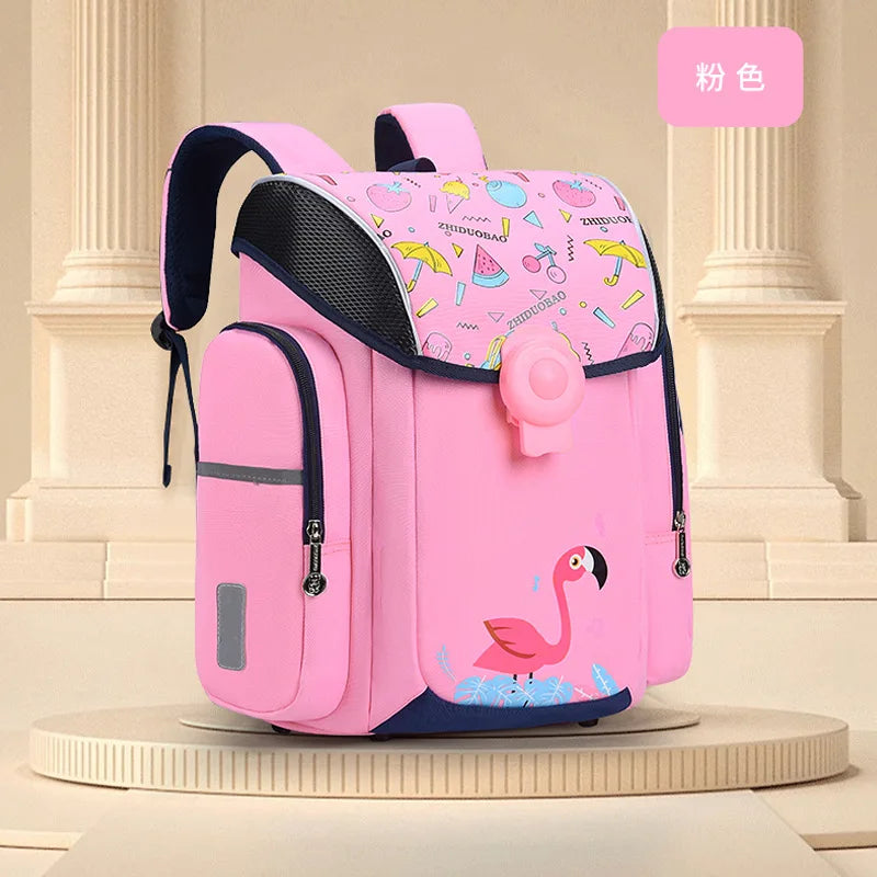 Sac à Dos Scolaire Imperméable pour Enfants - Sac à Dos Orthopédique pour Garçons et Filles, Sac à Dos pour l'École Primaire, Sac à Livres, Sac Enfant - La Maison Cozy