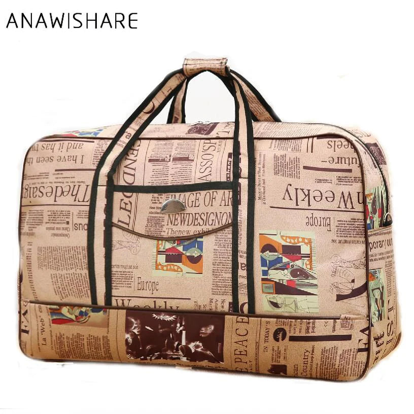 ANAWISHARE Sac de Voyage pour Hommes - Sac de Sport à Grande Capacité pour Femmes - La Maison Cozy