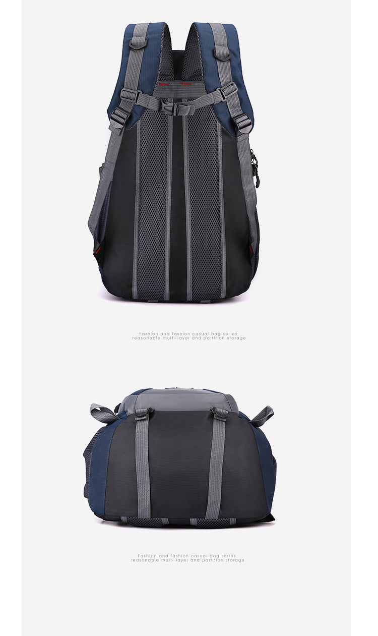 Nouveau Sac à Dos Homme en Nylon - Sac à Dos Étanche, Casual, pour Voyage et Activités Extérieures, Sac de Randonnée et Camping pour Femmeng Mountaineering Bag Youth Sports Bags - La Maison Cozy