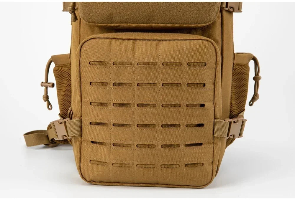 QT&QY 25L/45L Sac à Dos Tactique Militaire pour Hommes et Femmes - Sac d'Assaut Armée - Petit Sac à Dos Scolaire avec Porte-Bouteille - La Maison Cozy