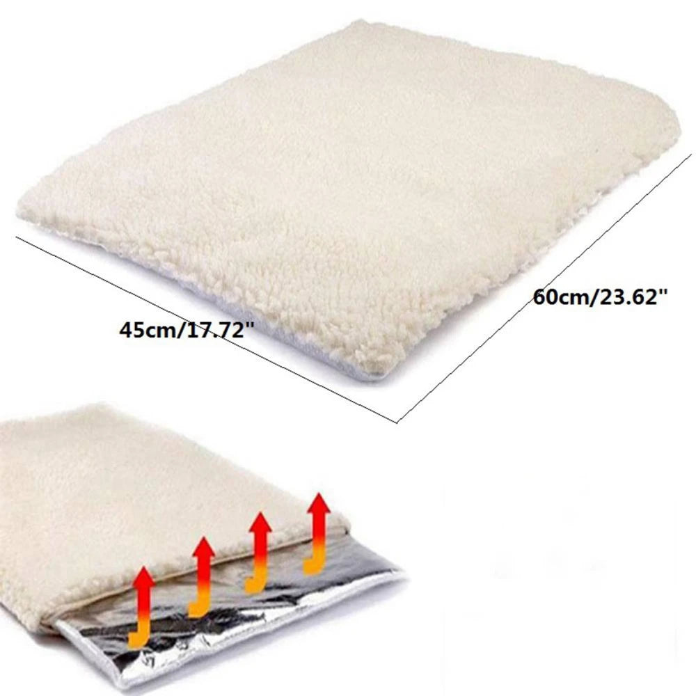 Tapis Chauffant Auto-Régulant pour Animaux - Couverture Chauffante pour Chien et Chat - La Maison Cozy