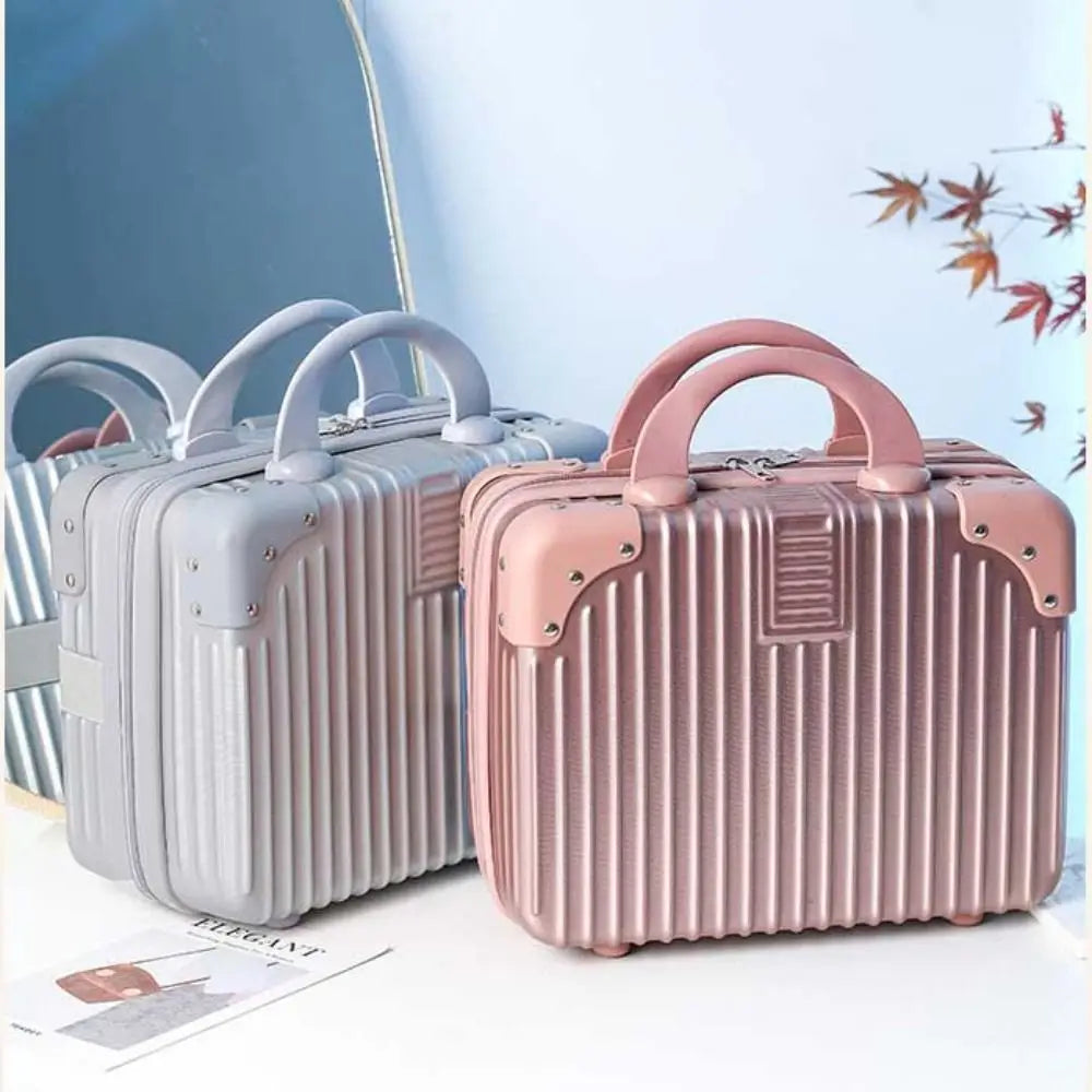 Mini Valise de Voyage Cosmétique - 14 pouces pour Femmes et Filles - La Maison Cozy