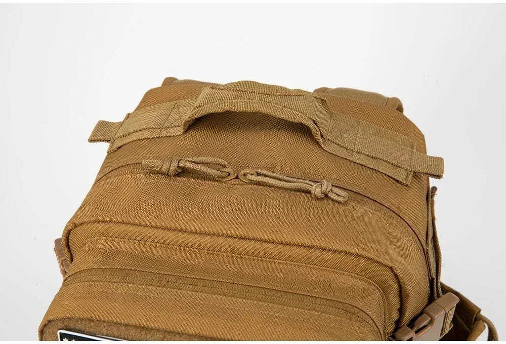 QT&QY 25L/45L Sac à Dos Tactique Militaire pour Hommes et Femmes - Sac d'Assaut Armée - Petit Sac à Dos Scolaire avec Porte-Bouteille - La Maison Cozy