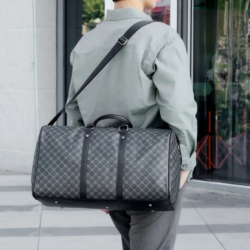 Sac de Luxe Designer - Sac à Main en Cuir à Grande Capacité pour Homme & Sac de Voyage - La Maison Cozy