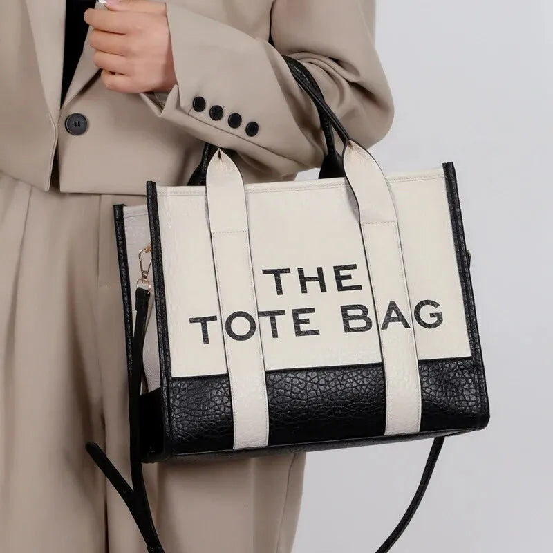 Sac à Main de Luxe pour Femmes - Sac Fourre-Tout en Cuir PU, Sac à Bandoulière, Sac à Lettre, Sac de Voyage avec Poignée Supérieure 2024 - La Maison Cozy