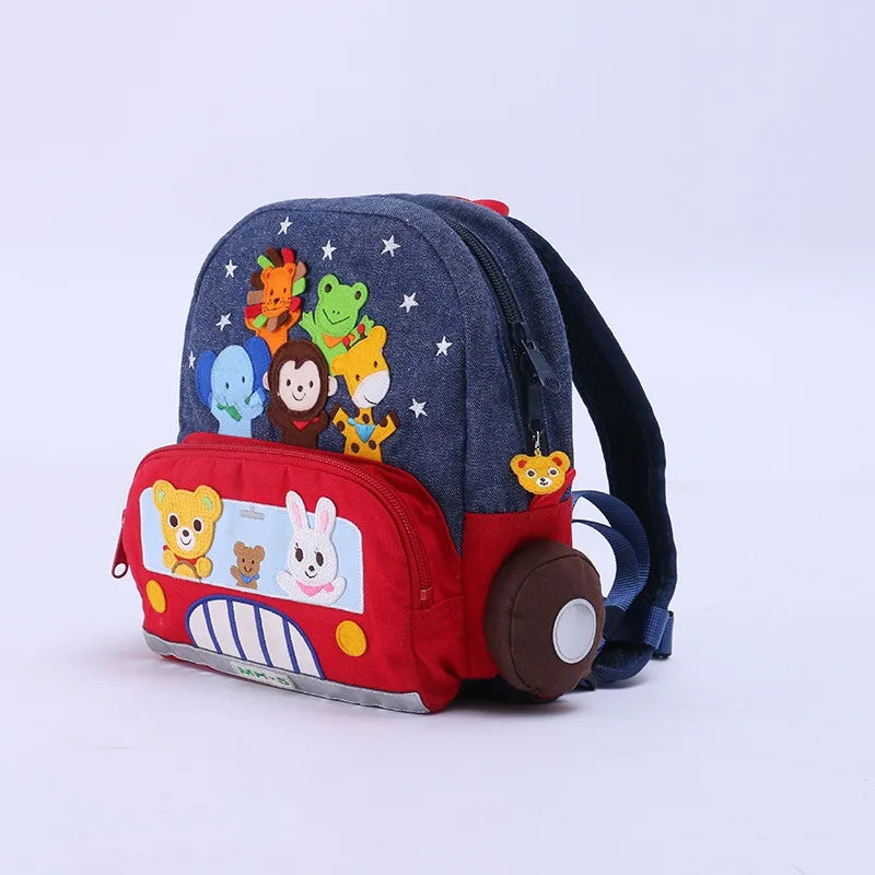 Sac à Dos Enfant - Thème Animaux de Dessin Animé Japonais, Sac Scolaire Garçon, Mochila Infantil, Sac à Dos pour Écoliers - La Maison Cozy