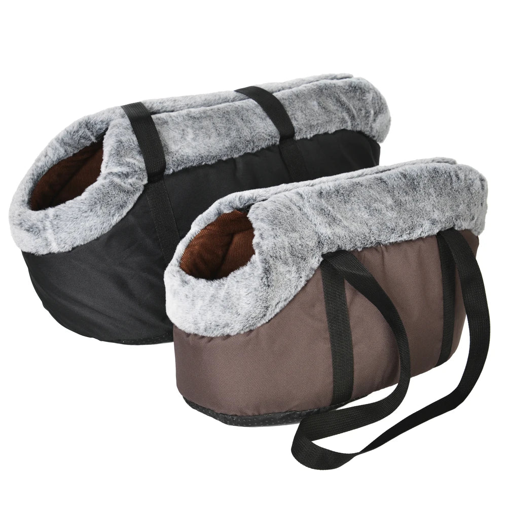 Sac de Transport pour Chien et Chat - Sac Portable pour Petits Chiens et Chats, Sac Épaulière Confortable et Chaud, Sac à Dos pour Chihuahua et Accessoires pour Animaux - La Maison Cozy