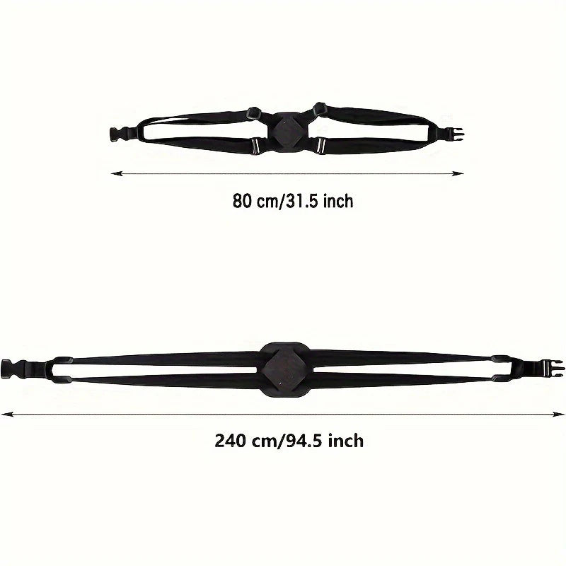 Ceinture de Rangement Multifonctionnelle pour Valise - Sangle de Fixation Élastique pour Bagages, Ceinture de Rangement et Cordon Élastique - La Maison Cozy