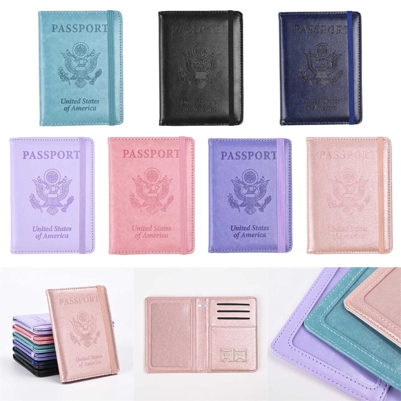 Porte-Documents de Voyage – Porte-Passeport Pratique et Sécurisé, Housse de Passeport Élégante pour Passeports, Cartes de Crédit et Argent - La Maison Cozy