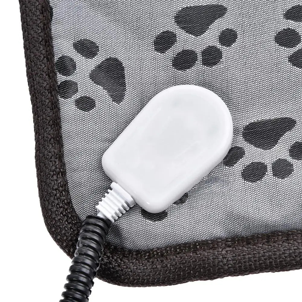 Couverture Électrique pour Animaux de Compagnie - Matelas Chauffant Hiver pour Chien et Chat avec Protection Anti-Morsure - La Maison Cozy