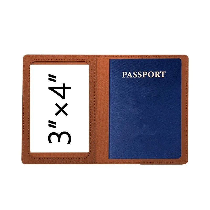 Porte-passeport de Voyage Élégant – Cuir PU, Multifonction, Porte-Cartes de Crédit et d'Identité, Organisateur de Documents - La Maison Cozy