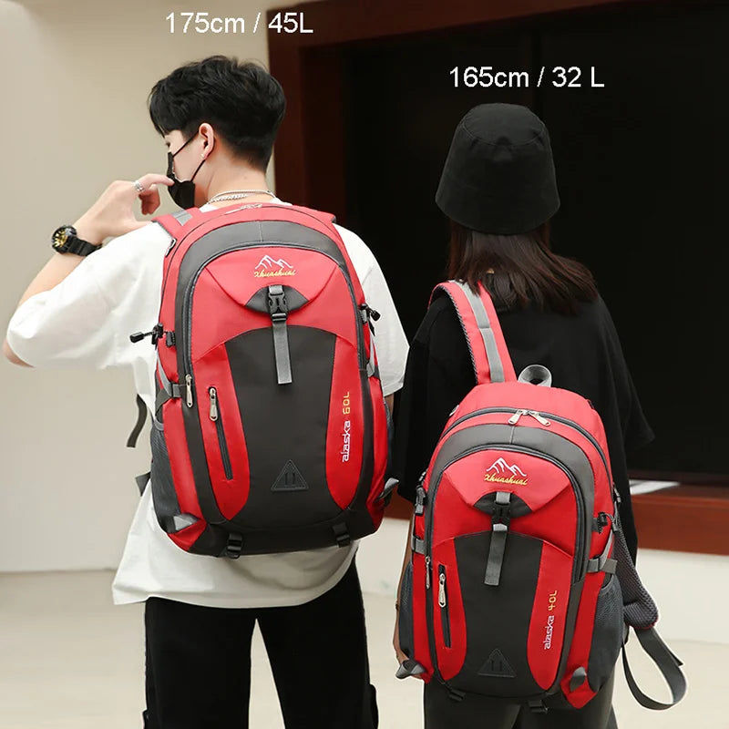 Nouveau Sac à Dos Homme en Nylon - Sac à Dos Étanche, Casual, pour Voyage et Activités Extérieures, Sac de Randonnée et Camping pour Femmeng Mountaineering Bag Youth Sports Bags - La Maison Cozy