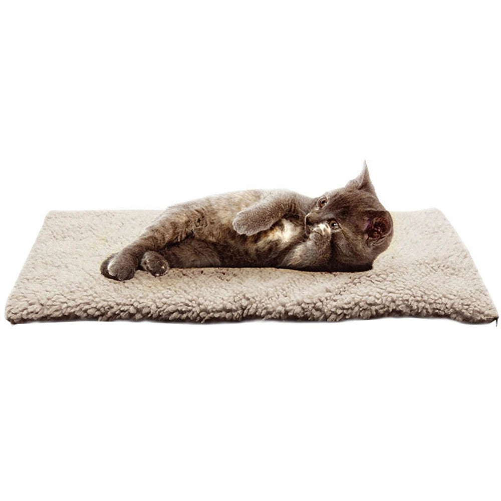 Tapis Chauffant Auto-Régulant pour Animaux - Couverture Chauffante pour Chien et Chat - La Maison Cozy