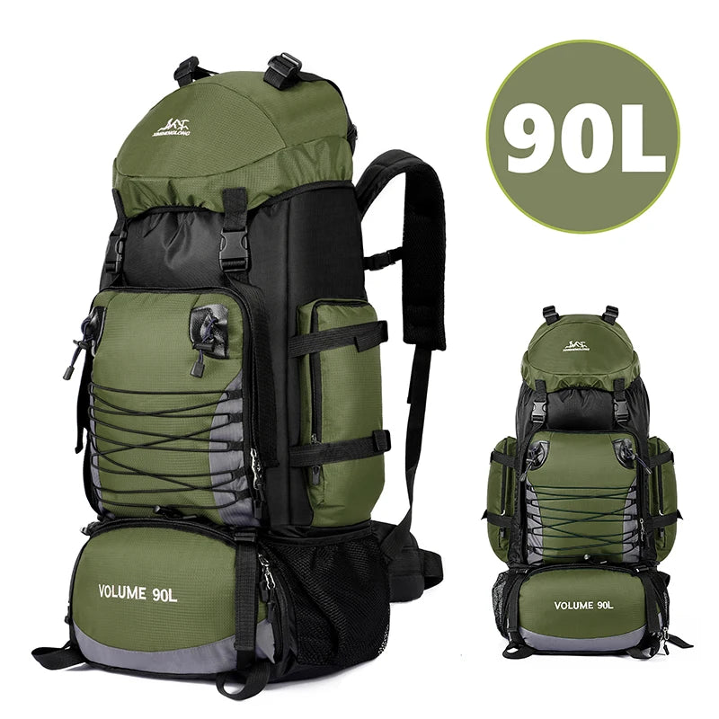 Sac à Dos Tactique de 90L - Sac de Camping Militaire pour Hommes et Femmes - La Maison Cozy