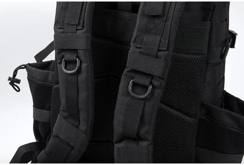 QT&QY 25L/45L Sac à Dos Tactique Militaire pour Hommes et Femmes - Sac d'Assaut Armée - Petit Sac à Dos Scolaire avec Porte-Bouteille - La Maison Cozy