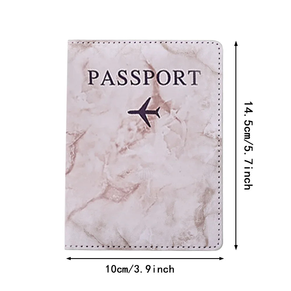 Porte-passeport avec Lettres - Organisateur de Carte de Crédit et Documents - La Maison Cozy