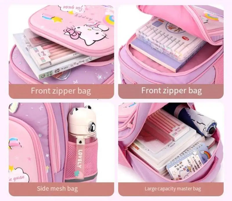 Cartable à Roulettes pour Enfants - Sac à Dos École avec Roues, Sac de Voyage pour Écoliers, Thème Anime, Mochila Escolar Niña, Sac à Dos Enfant - La Maison Cozy