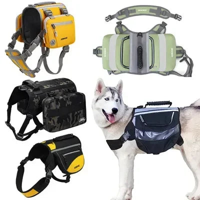 Sac à Dos pour Animaux de Compagnie - Sac Extensible pour Chiot, Sac à Grande Capacité, Sac à Dos Respirant et Portable pour Chat et Chien, Sac Pliable - La Maison Cozy