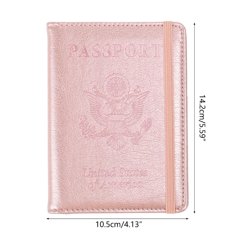 Porte-Documents de Voyage – Porte-Passeport Pratique et Sécurisé, Housse de Passeport Élégante pour Passeports, Cartes de Crédit et Argent - La Maison Cozy