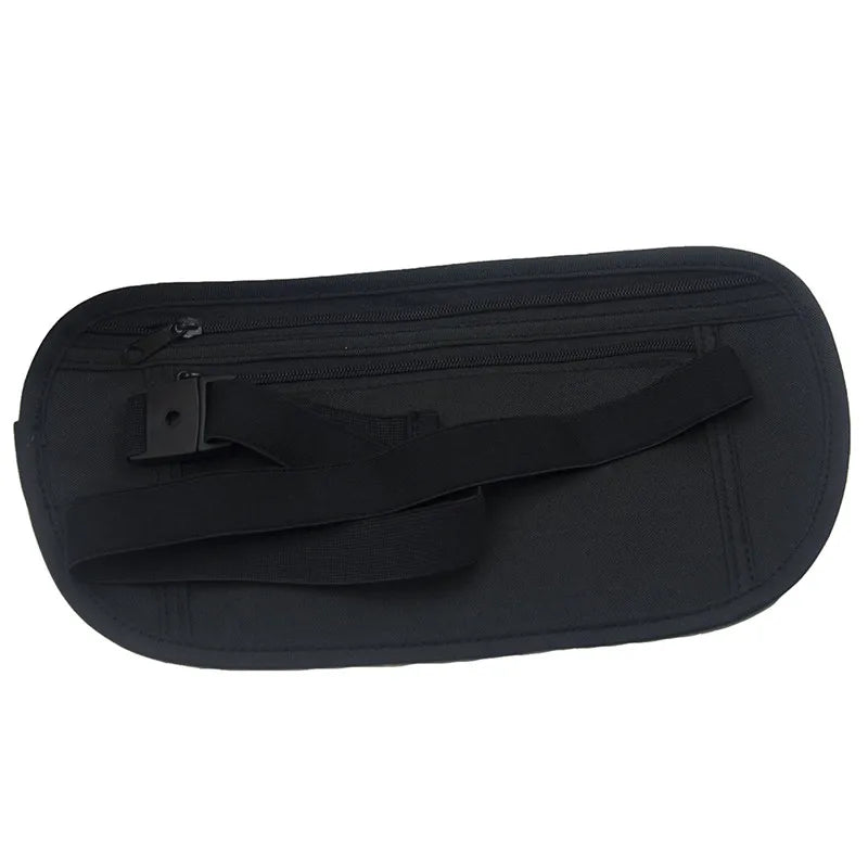 Pochette de Voyage Unisexe avec Ceinture – Porte-Monnaie de Sécurité Caché avec Fermeture Éclair - La Maison Cozy