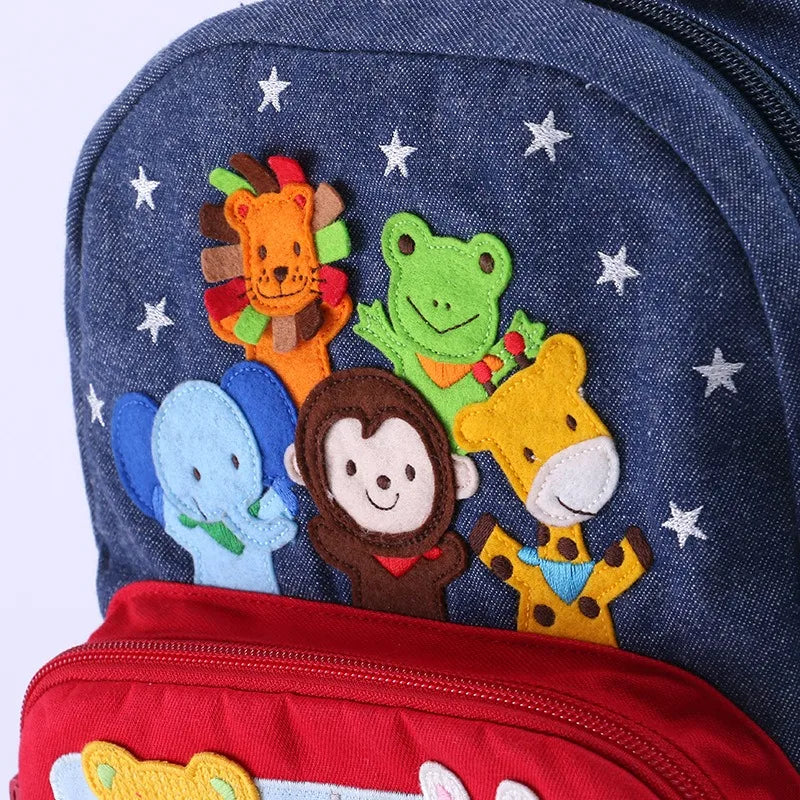 Sac à Dos Enfant - Thème Animaux de Dessin Animé Japonais, Sac Scolaire Garçon, Mochila Infantil, Sac à Dos pour Écoliers - La Maison Cozy