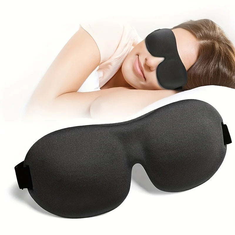 Masque de Sommeil Contour 3D - 100% Blocage de Lumière - La Maison Cozy