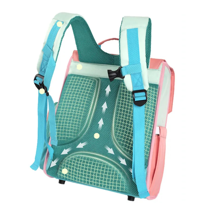 Sac à Dos Écolier pour Filles - Sac Scolaire Mode pour Enfants, Sac à Livres Primaire, Sac à Dos Enfant, Mochila Escolar - La Maison Cozy