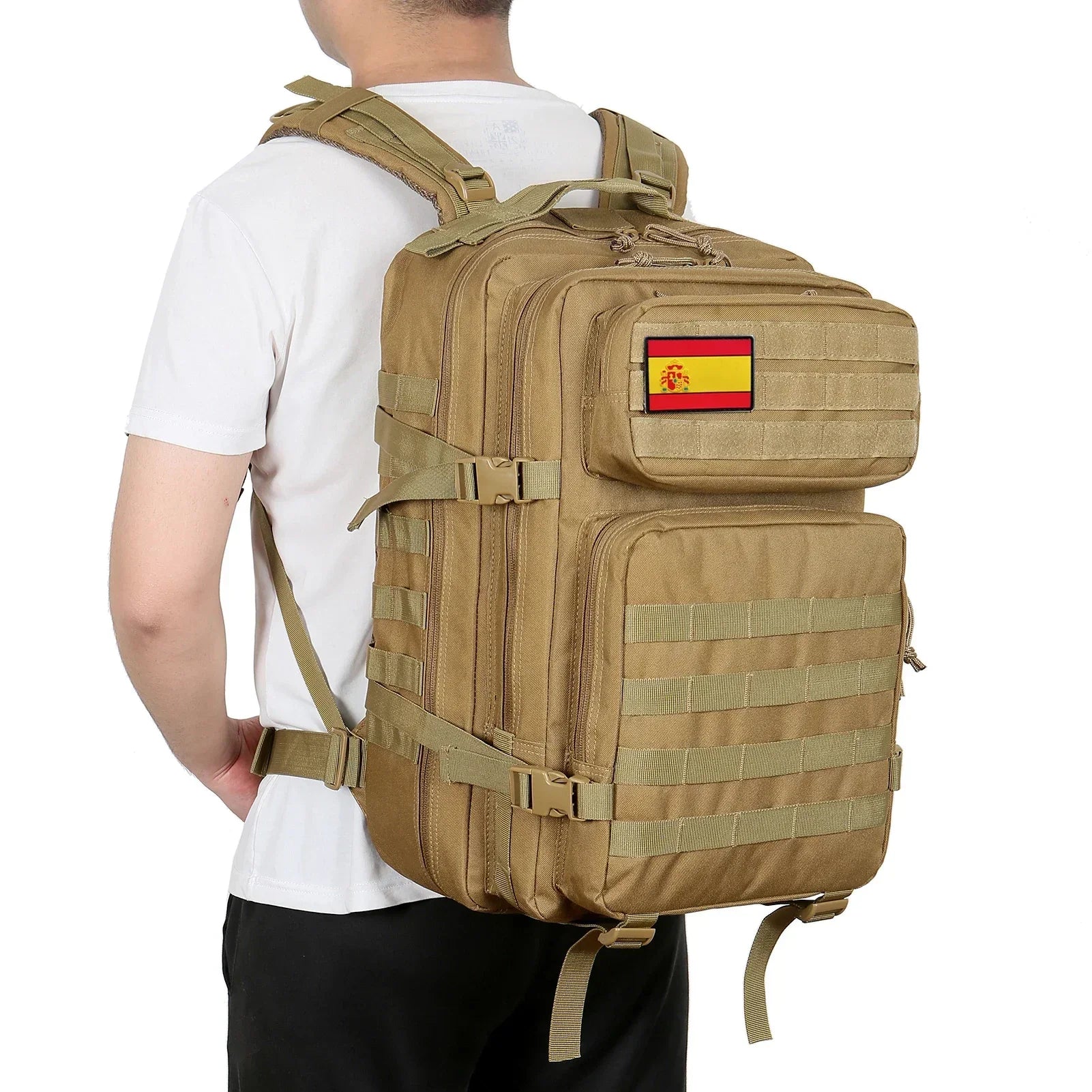 Sac à Dos de Gym 45L pour Hommes/Femmes - Sac Tactique de Randonnée et Camping - La Maison Cozy