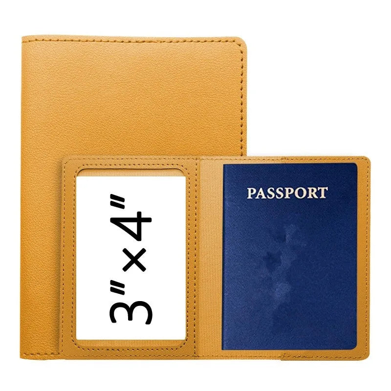 Porte-passeport de Voyage Élégant – Cuir PU, Multifonction, Porte-Cartes de Crédit et d'Identité, Organisateur de Documents - La Maison Cozy