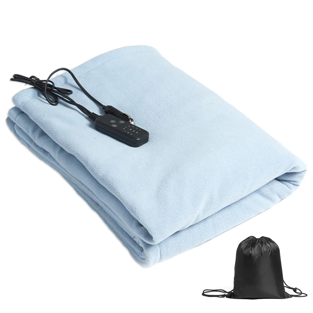 Couverture Chauffante Électrique pour Voiture - Tapis Chauffant 12V avec Température Réglable - La Maison Cozy