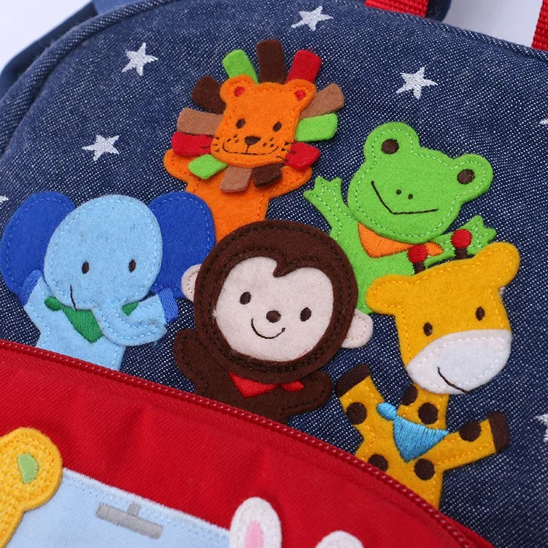 Sac à Dos Enfant - Thème Animaux de Dessin Animé Japonais, Sac Scolaire Garçon, Mochila Infantil, Sac à Dos pour Écoliers - La Maison Cozy