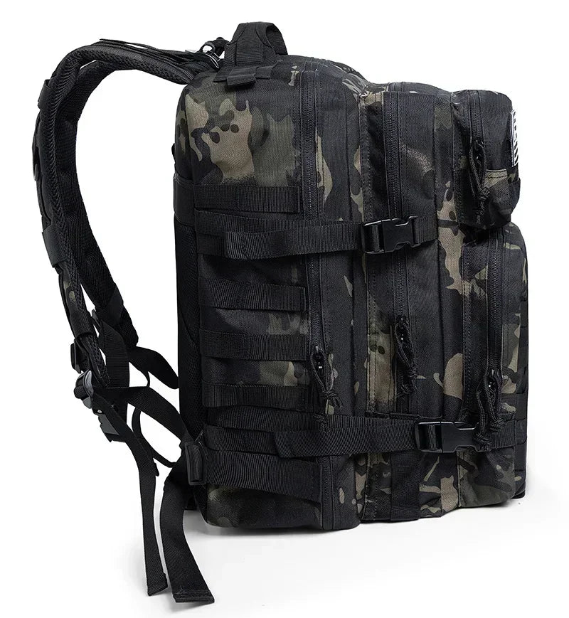 Sac à Dos de Gym 45L pour Hommes/Femmes - Sac Tactique de Randonnée et Camping - La Maison Cozy