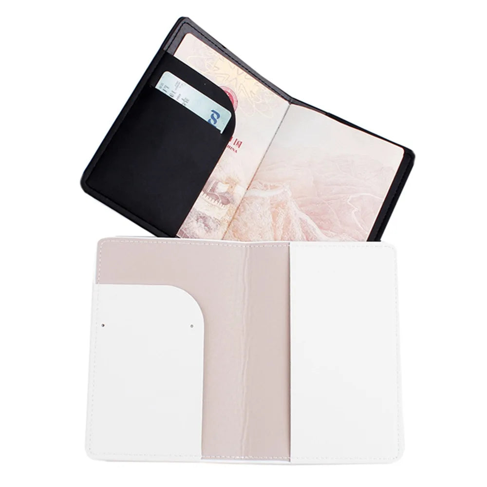 Porte-Passeport Voyagez à Travers le Monde – Cuir PU Imprimé, Porte-Passeport pour Hommes et Femmes ID Credit Card Passport Holder Case - La Maison Cozy