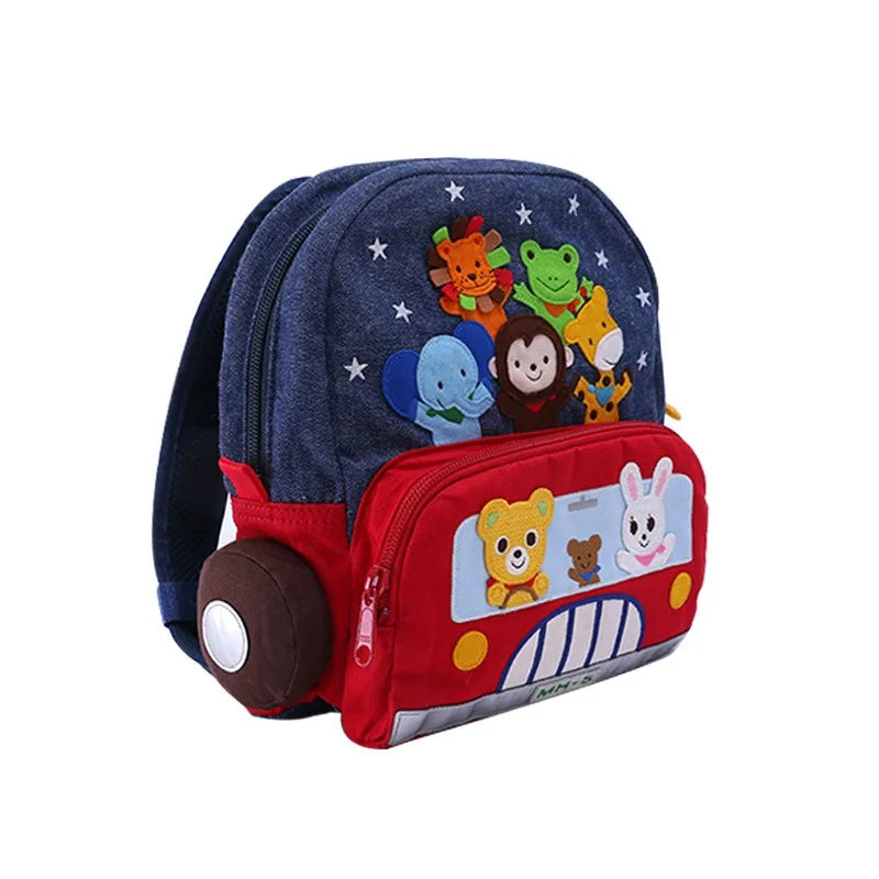 Sac à Dos Enfant - Thème Animaux de Dessin Animé Japonais, Sac Scolaire Garçon, Mochila Infantil, Sac à Dos pour Écoliers - La Maison Cozy